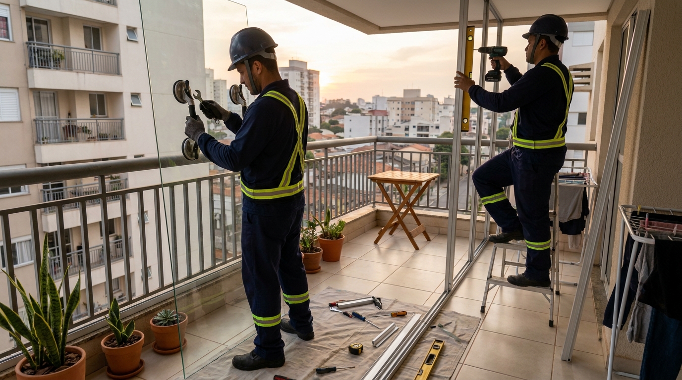 Divisórias em Vidro no Barreto, Niterói‑RJ