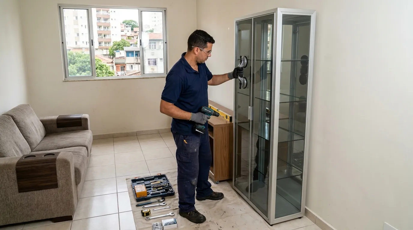 Móveis planejados em vidro em Niterói