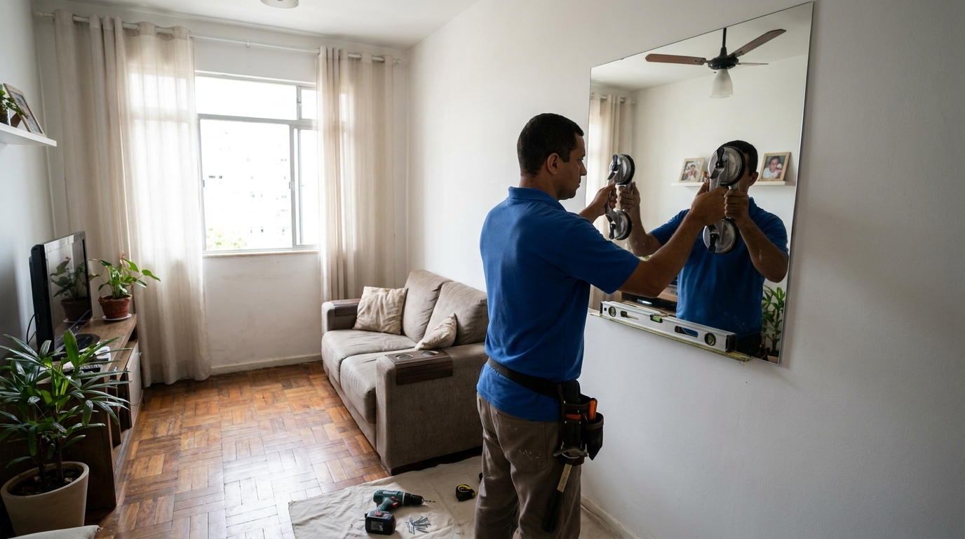 Revestimento Espelhado no Centro, Niterói‑RJ