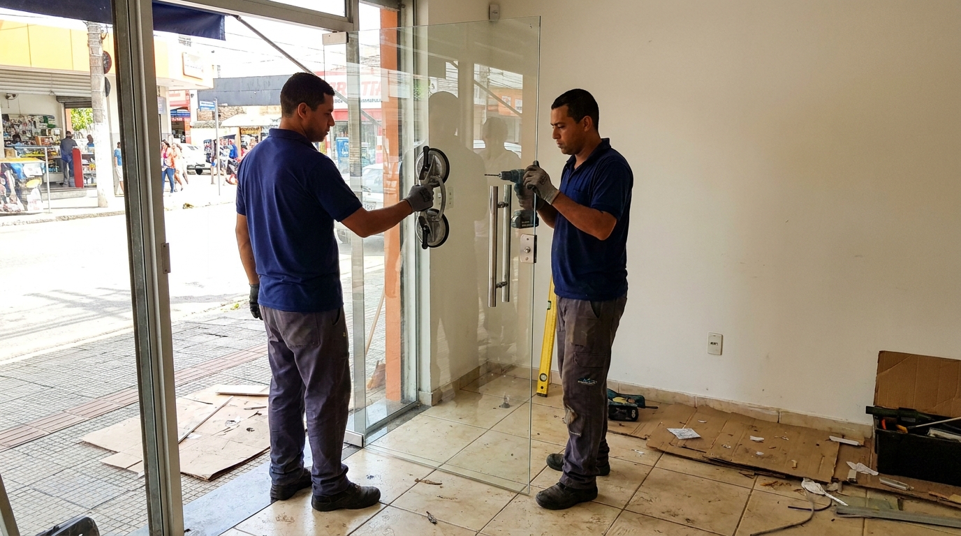 Portas em Vidro em Niterói‑RJ
