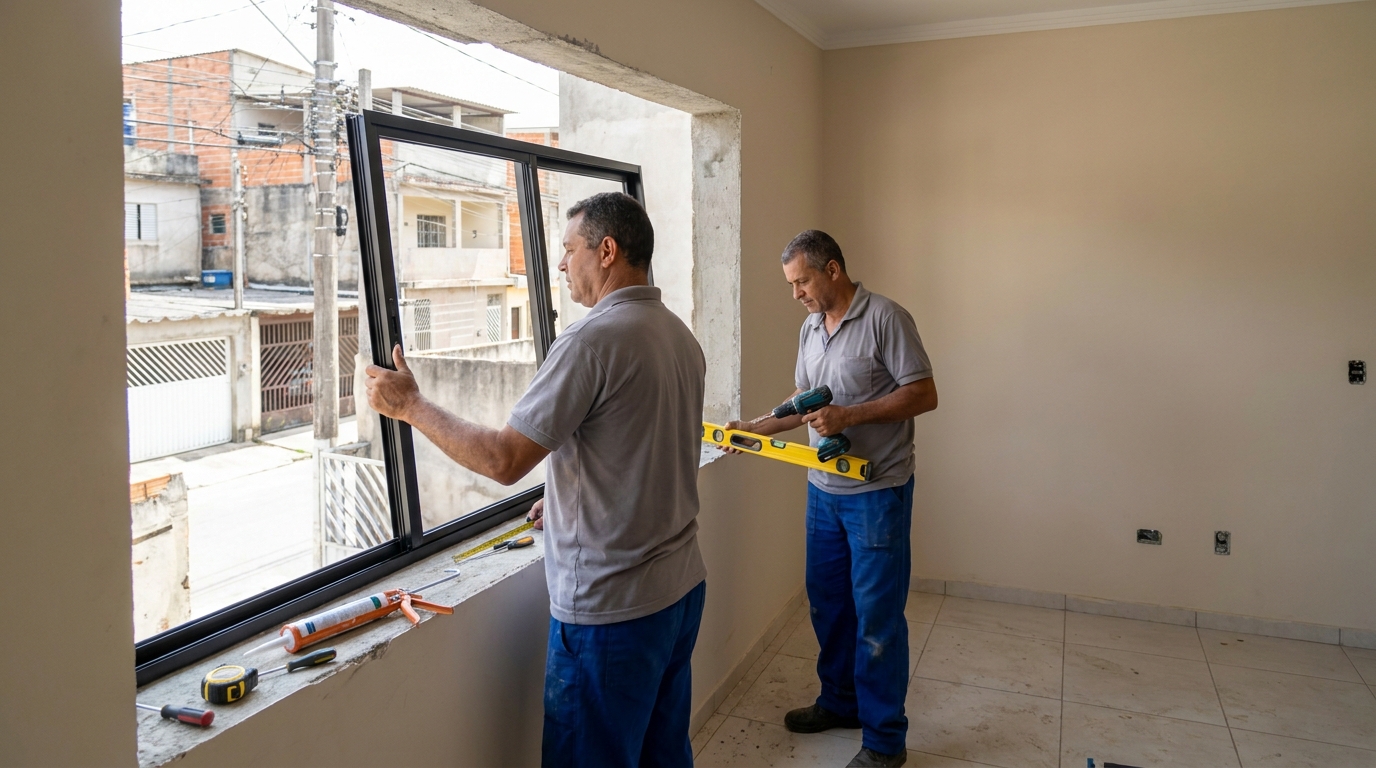 Esquadrias de Alumínio no Cubango, Niterói‑RJ