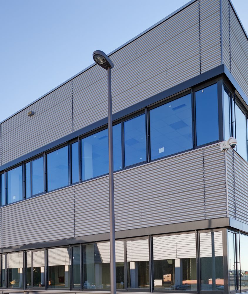 fachada de vidro em Niterói