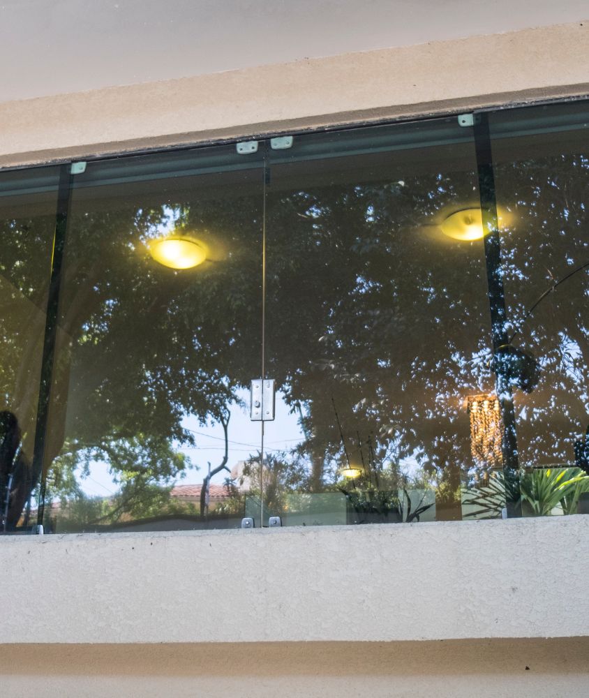 janela de vidro em Niterói