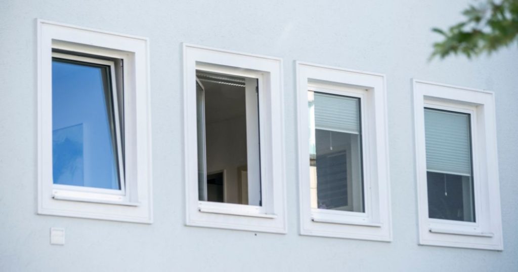 Janelas de vidro em Niterói