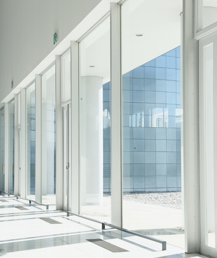 parede de vidro em Niterói